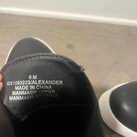 MIA Alexander Black and White Platform Ankle Boots Size 6 - Picture 7 of 7